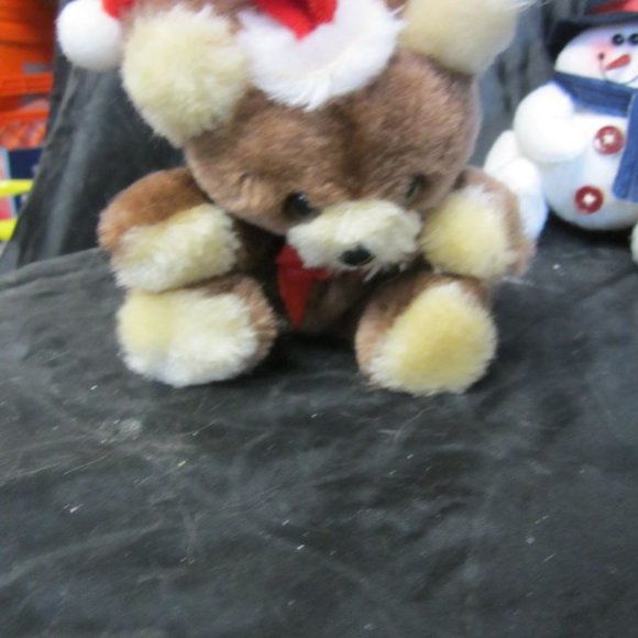 set of 5 plush christmas DECORATIONS, TY, RUSS, HANDMADE - Picture 9 of 10